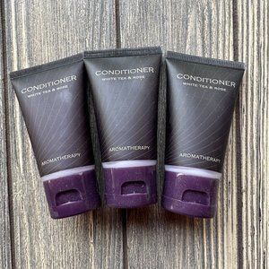 New Lot of 8 Venetian~Palazzo Aromatherapy White Tea & Rose Travel Conditioner